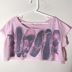 Ballet crop top